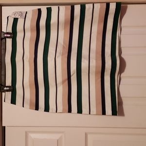 Ann Taylor green multi color skirt - Sz 12